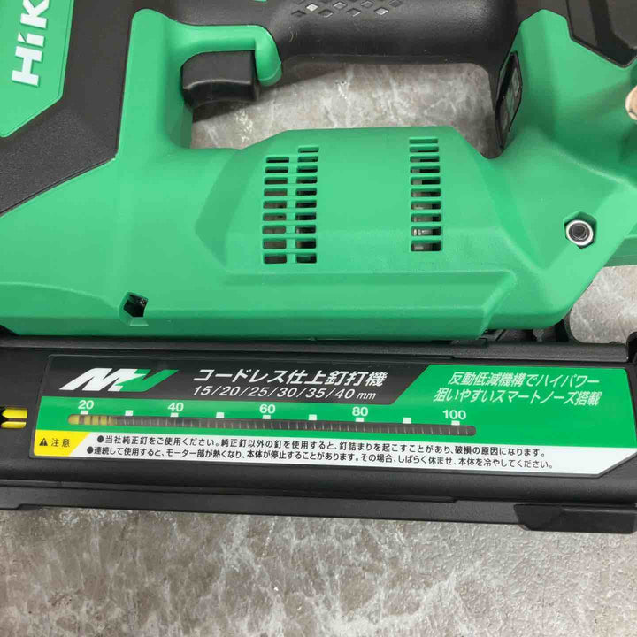 ★ハイコーキ(HIKOKI ※旧:日立工機) コードレスフィニッシュネイラ NT3640DA(NNK)【八潮店】