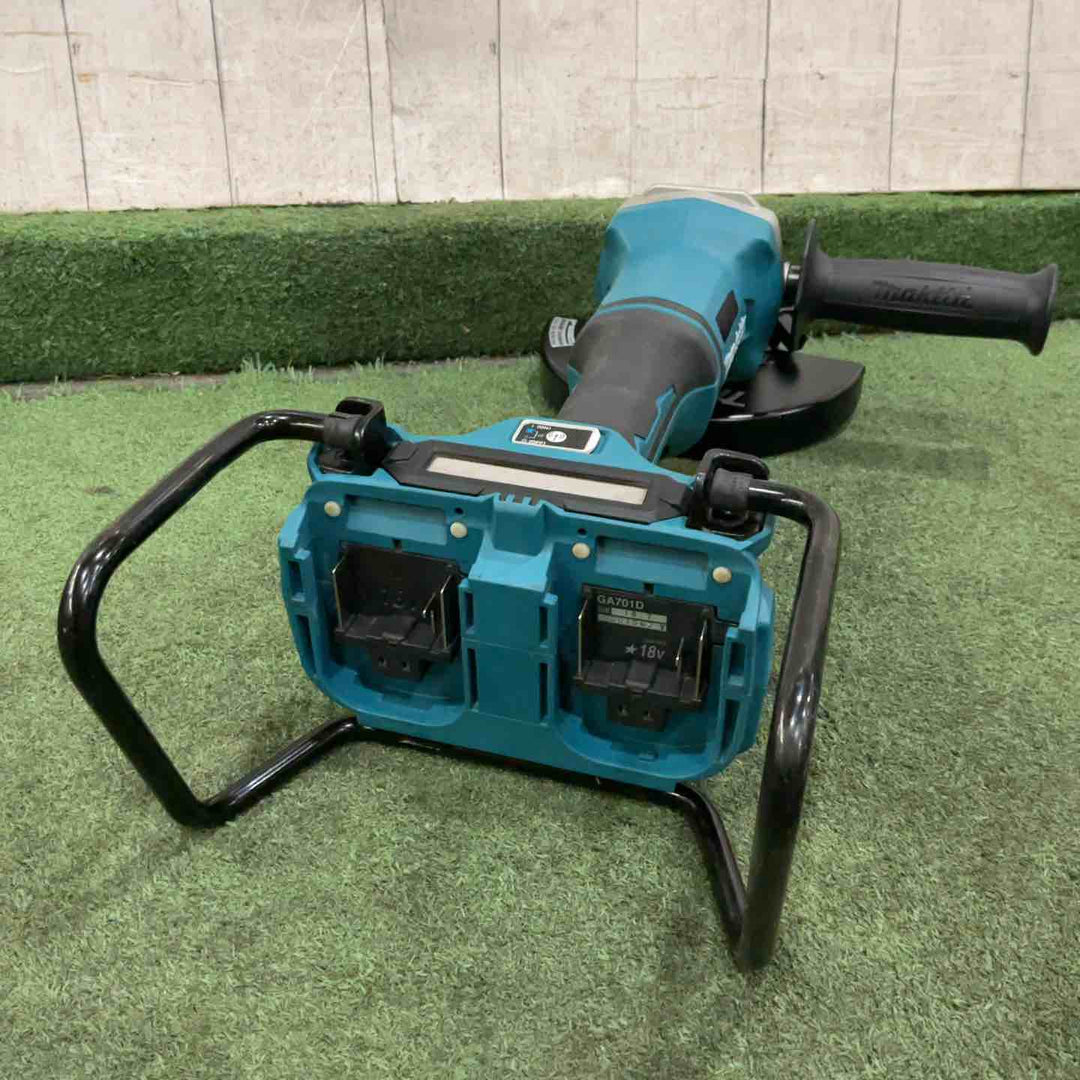 ★マキタ(makita) 180mmコードレスディスクグラインダ GA701DZ 18V+18V=36V 動作確認済【川口店】