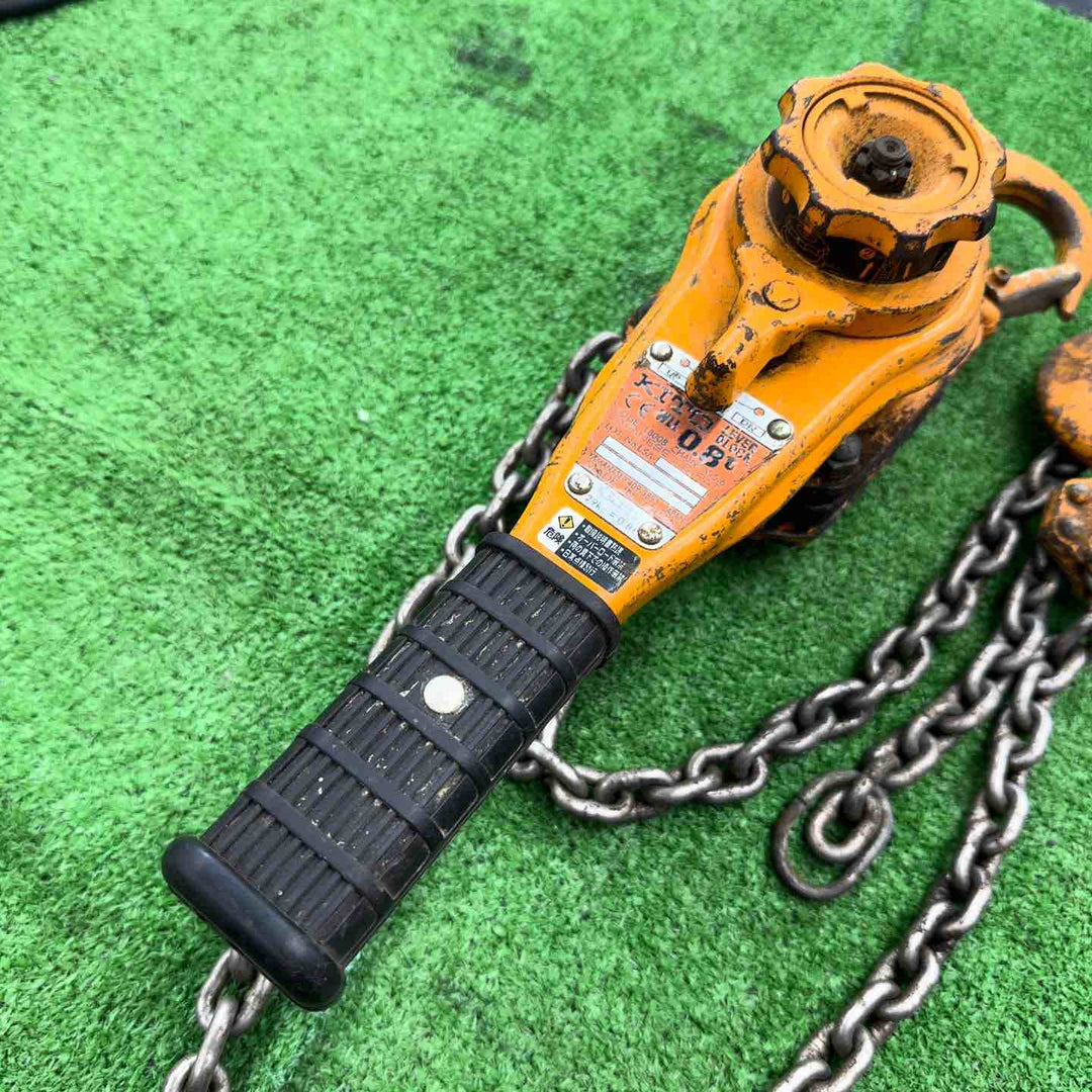 【現状品】 KITO キトー レバーブロック LB008 8t  荷吊 【桶川店】