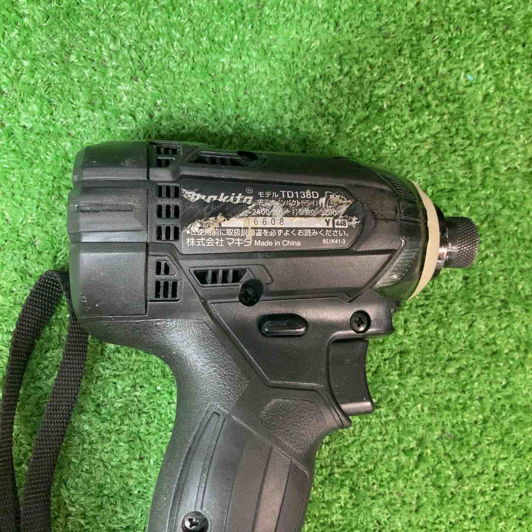 ★マキタ(makita) コードレスインパクトドライバー 14.4V TD138DRFXB【岩槻店】