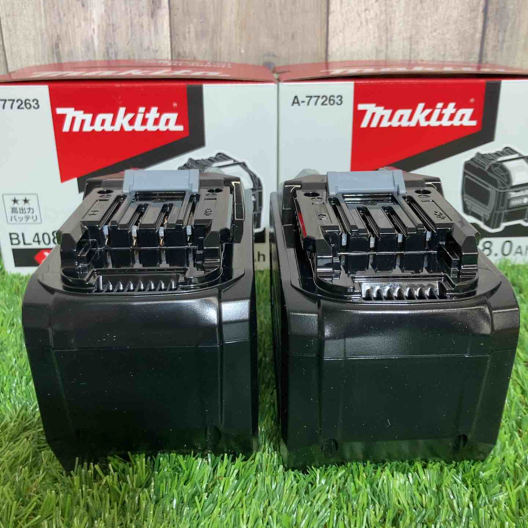 ◇マキタ(makita)リチウムイオンバッテリー 40Vmax/8.0Ah BL4080H 2個セット⑤【戸田店】