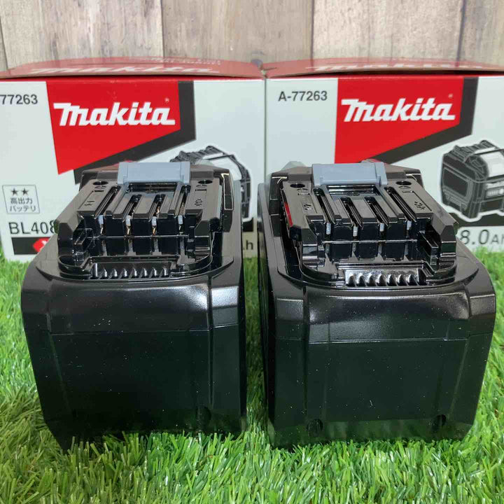 ◇マキタ(makita)リチウムイオンバッテリー 40Vmax/8.0Ah BL4080H 2個セット⑤【戸田店】