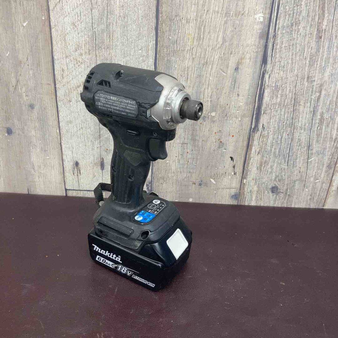 【中古品】 マキタ(makita) コードレスインパクトドライバー TD171DZB 【東大和店】
