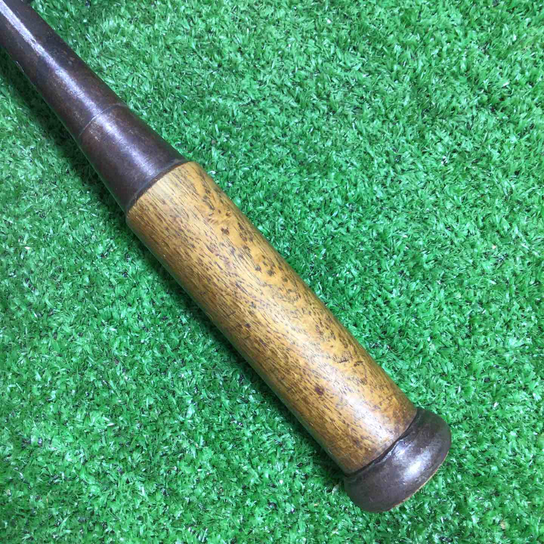 清忠 叩き鑿 全長約275mm 先端幅約15mm 柄の根元に割れあり 【川口店】