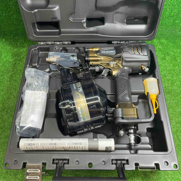 【未使用品】ハイコーキ(HIKOKI ※旧:日立工機) 高圧エア釘打ち機 NV75HRA(S)【藤沢店】