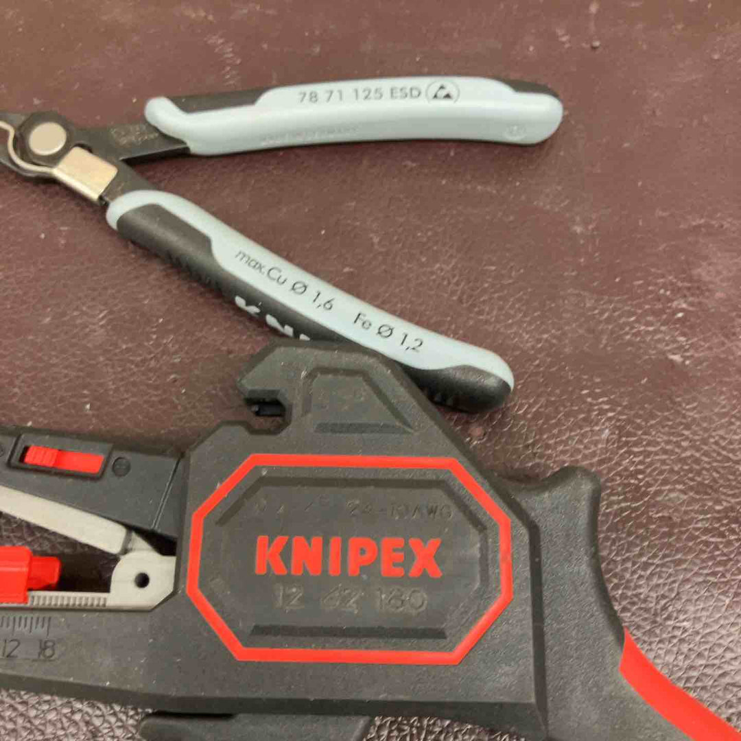 【中古品】 クニペックス(KNIPEX) オートワイヤーストリッパー 12 62 180 スーパーニッパー 7871125ESD 【東大和店】