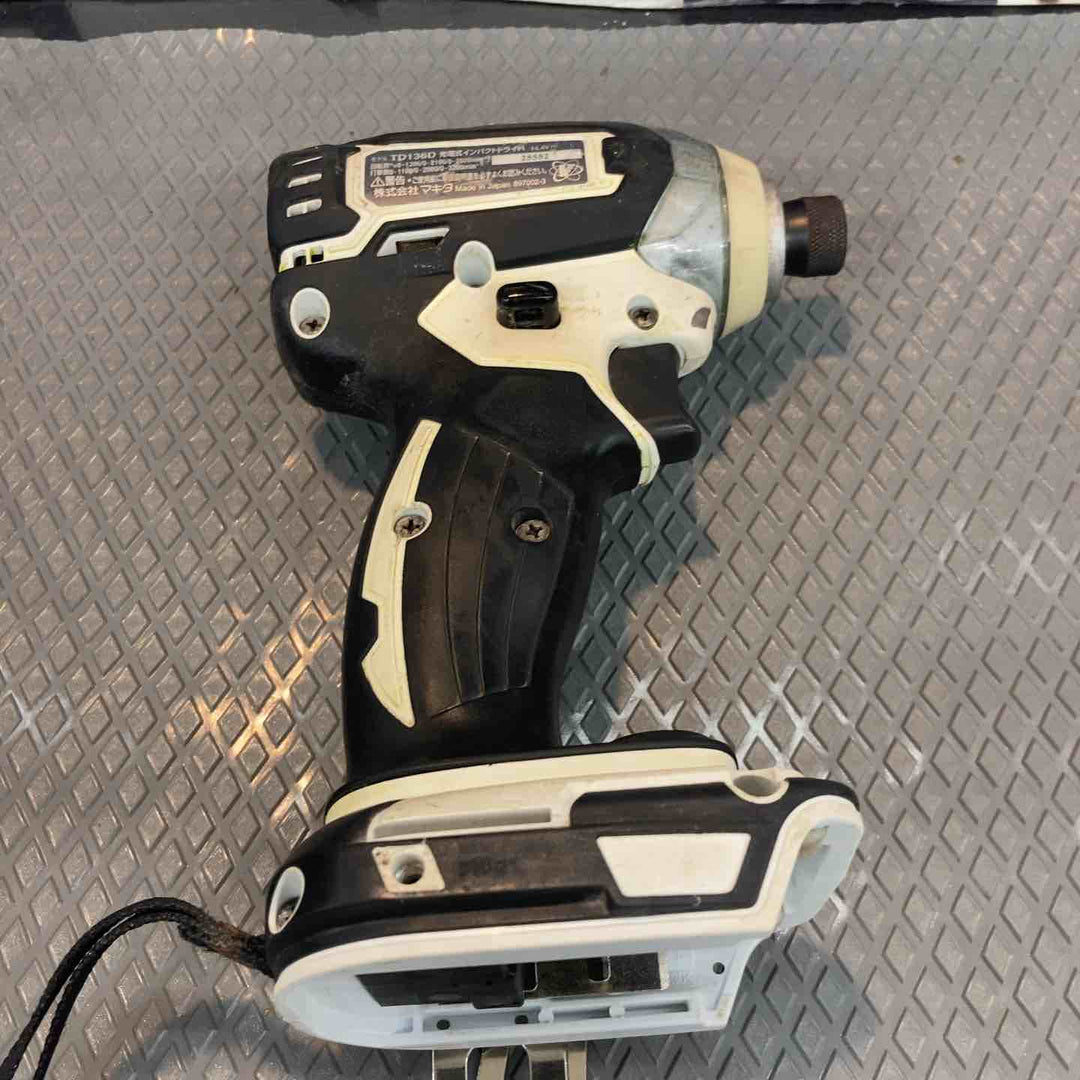 【中古品】マキタ(makita) コードレスインパクトドライバー TD136DRFXW【所沢店】
