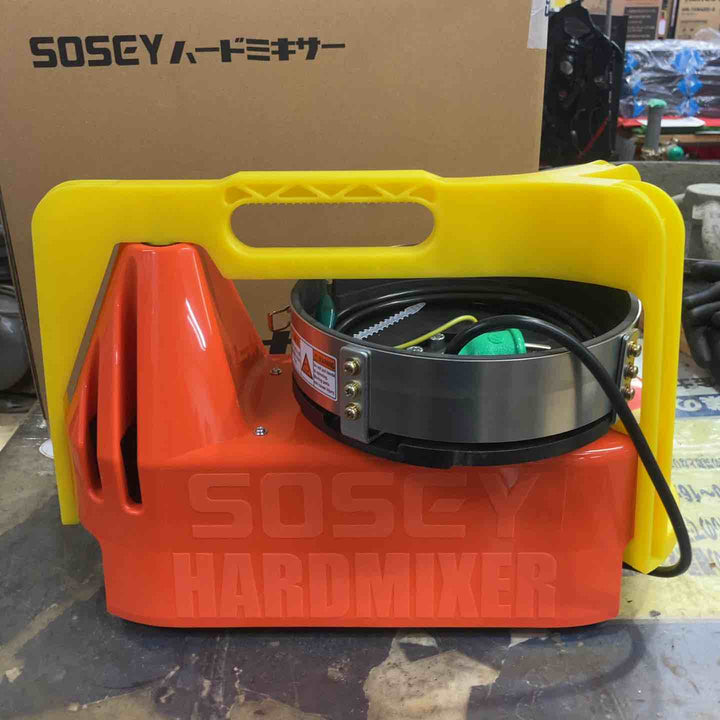 SOSEY/日本ソセー工業 カルマゼ かくはん機 ハードミキサー 撹拌機羽2枚とステンレス製6L撹拌羽(パドル)2枚付【町田店】