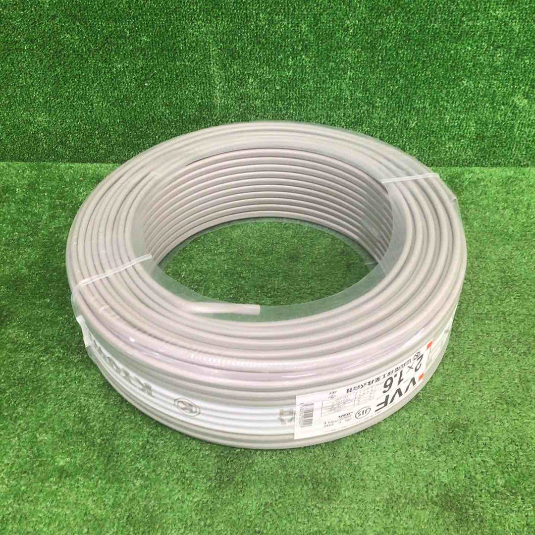 【未使用品】 協和 VVFケーブル 2芯×1.6mm(他メーカー) 【鴻巣店】
