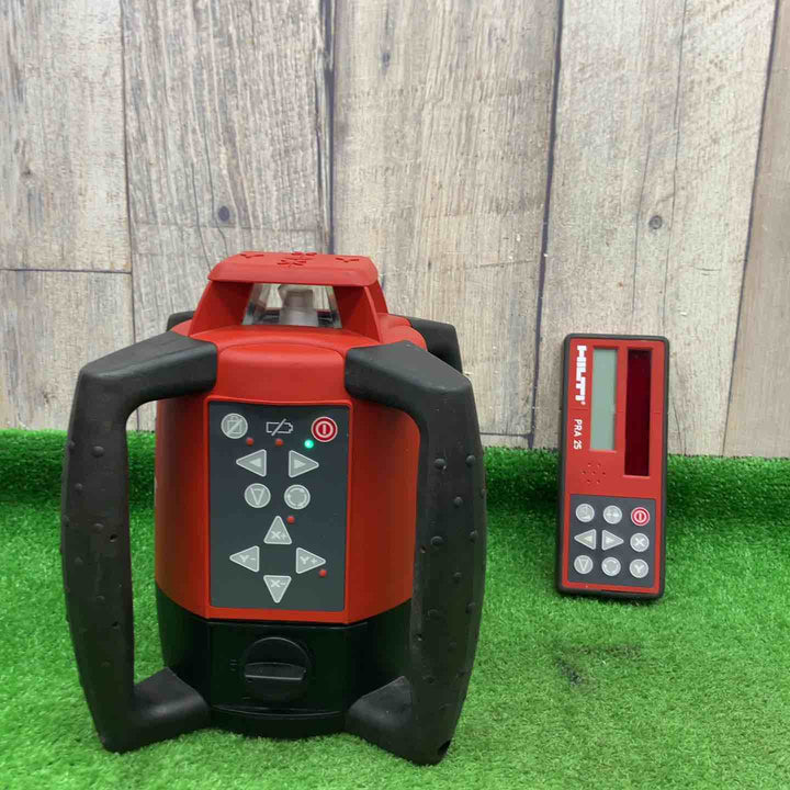 ◇ルティ(HILTI) 回転レーザー PR25受光器付き 動作確認済 精度未確認【富山店】◇SC