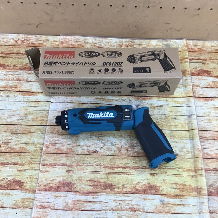 マキタ(makita) コードレスペンドリルドライバー DF012DZ【川崎店】