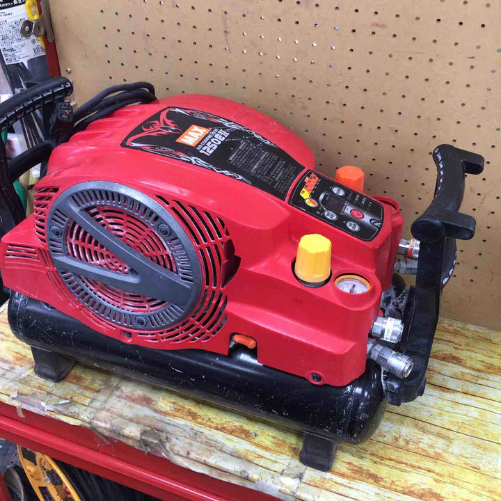 ★マックス(MAX) エアコンプレッサー AK-HL1250E2_レッド【川崎店】