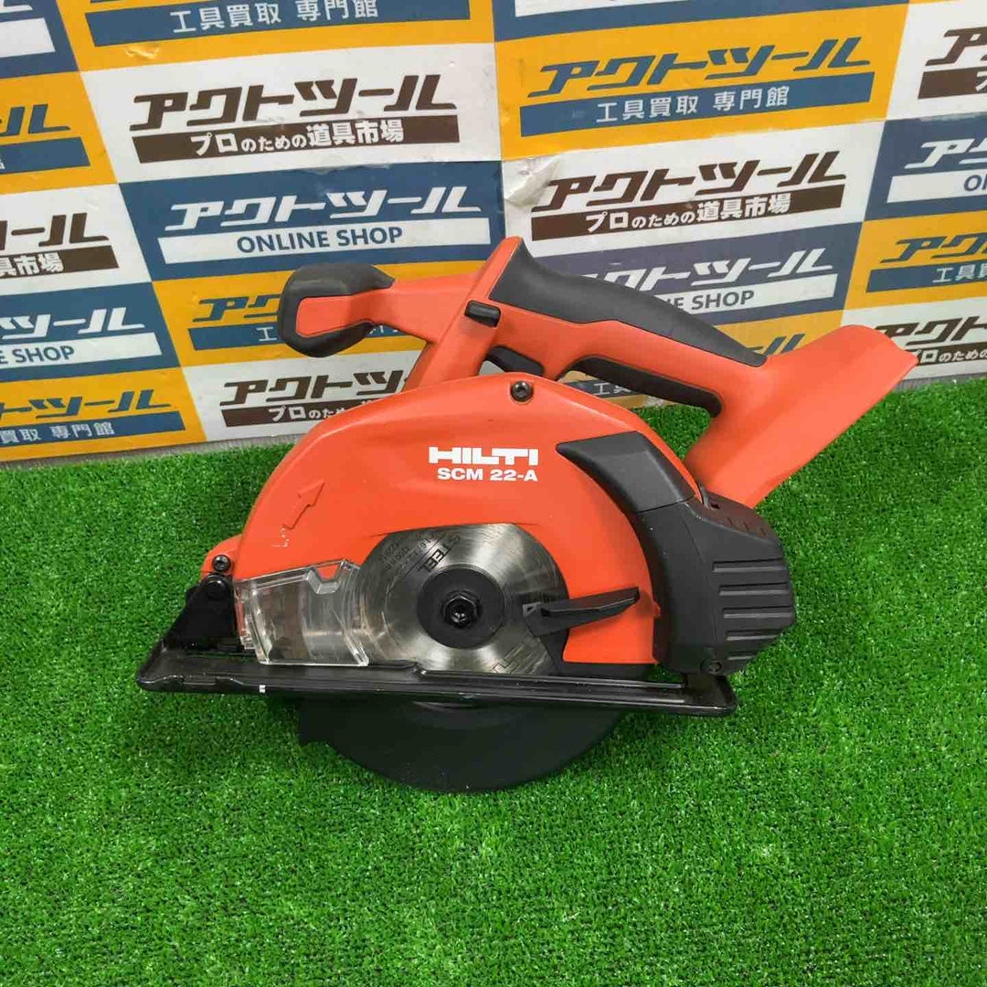 ◇ヒルティ(HILTI) コードレスチップソーカッター SCM22-A サーキュラーソー【草加店】