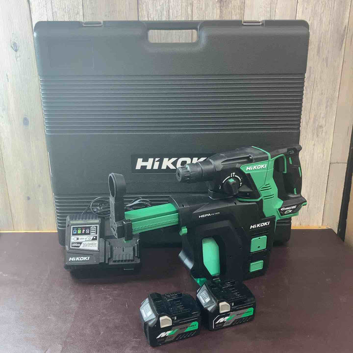 【中古品】ハイコーキ(HIKOKI ※旧:日立工機) コードレスハンマドリル DH36DPB(2XP) 集塵システム付モデル【東大和店】