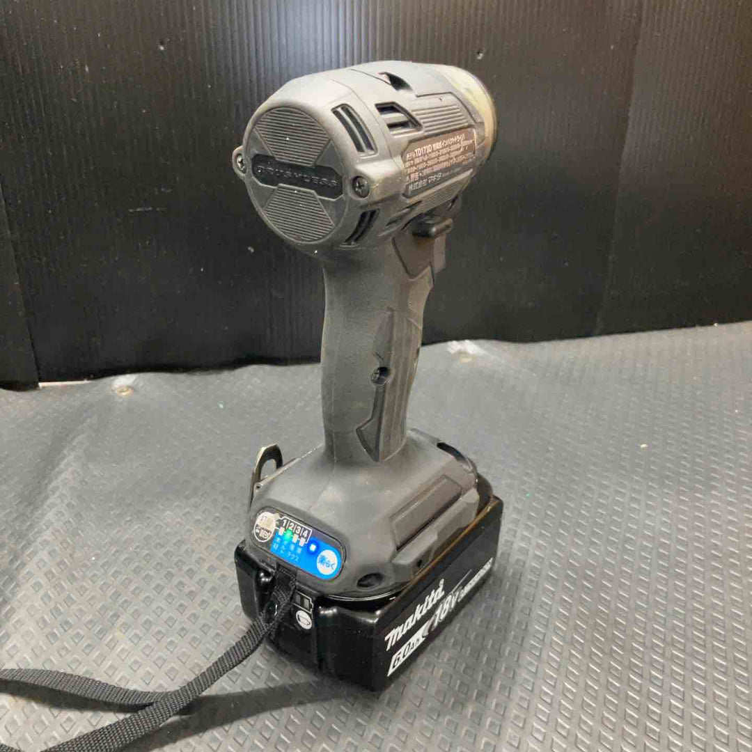 【中古品】 マキタ/makita コードレスインパクトドライバー TD173DRGXB 【鴻巣店】