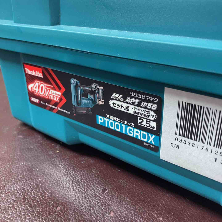 【未使用(店頭展示品)】★マキタ(makita) 35mmコードレスピンネイラ PT001GRDX【東大和店】