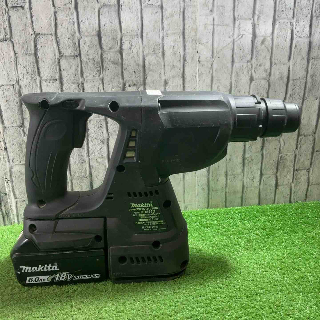 ★マキタ(makita) コードレスハンマドリル HR244DRGXB 動作確認済【川口店】