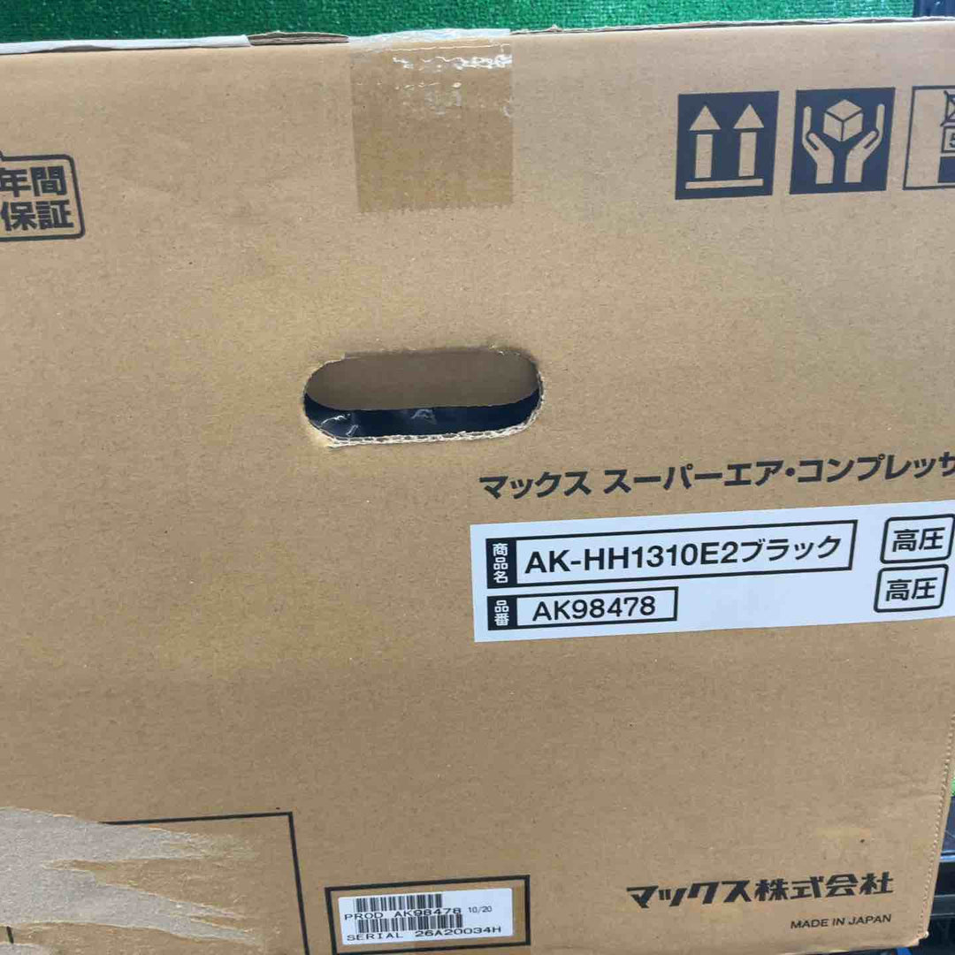 【未使用】 マックス(MAX) 高圧専用エアコンプレッサー AK-HH1310E2_ブラック 【藤沢店】