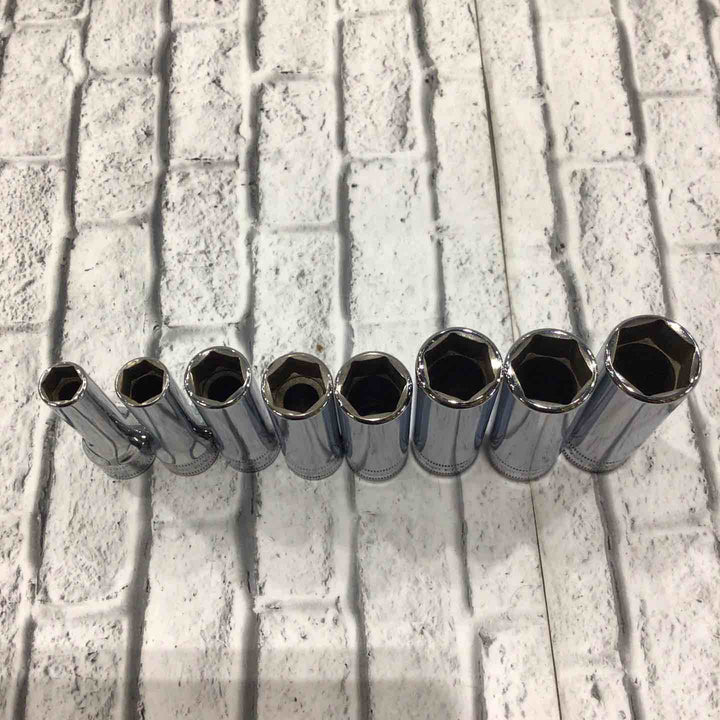 【スナップオン/Snap-on】 ディープソケット SFSM8～16mm 8点セット【越谷店】
