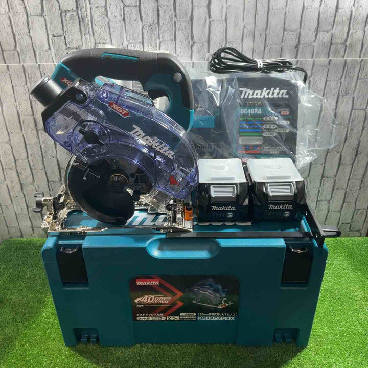 ★マキタ(makita) コードレス防じんマルノコ KS002GRDX【川口店】