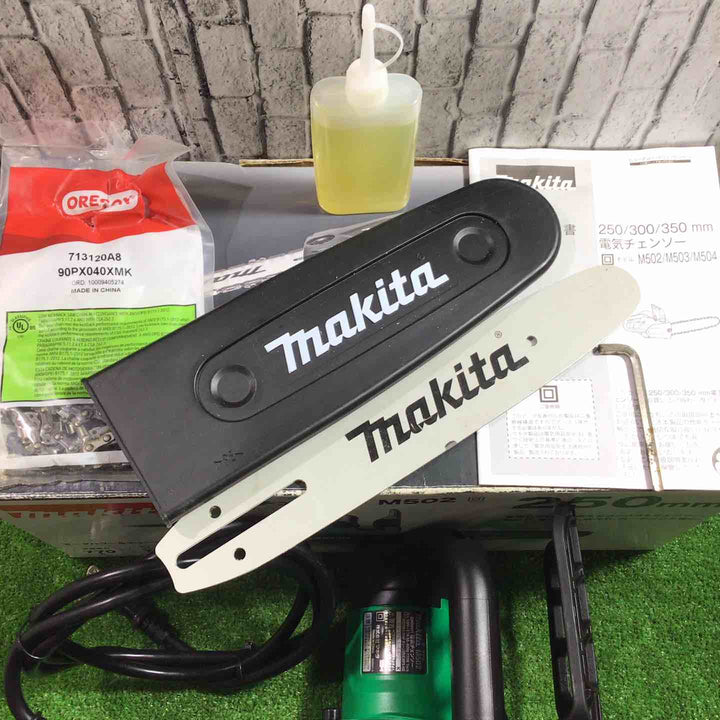 ◇マキタ 電気チェーンソー M502【川口店】