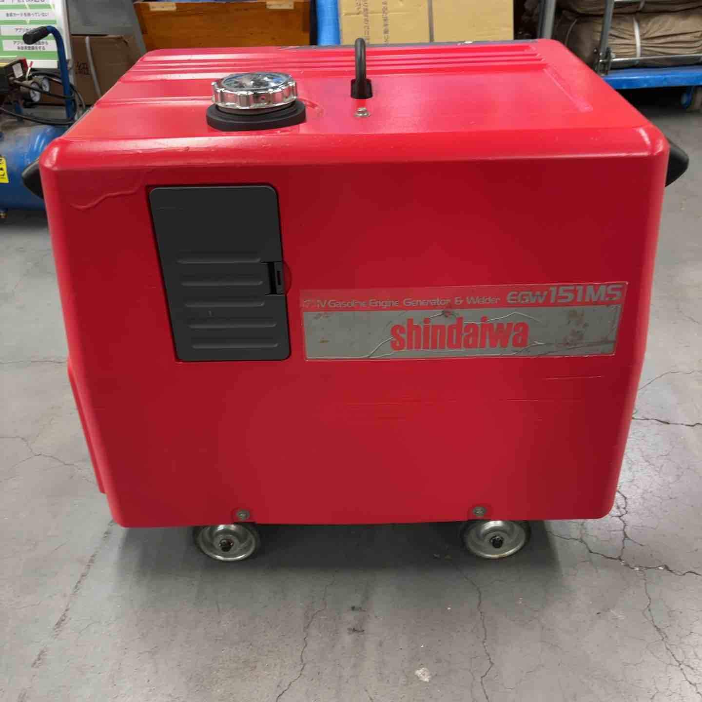新ダイワ エンジンウェルダー 発電機 溶接機 アーク溶接機 EGW151MS EGW151MS エンジン溶接機 1台 新ダイワ 【通販モノタロウ】