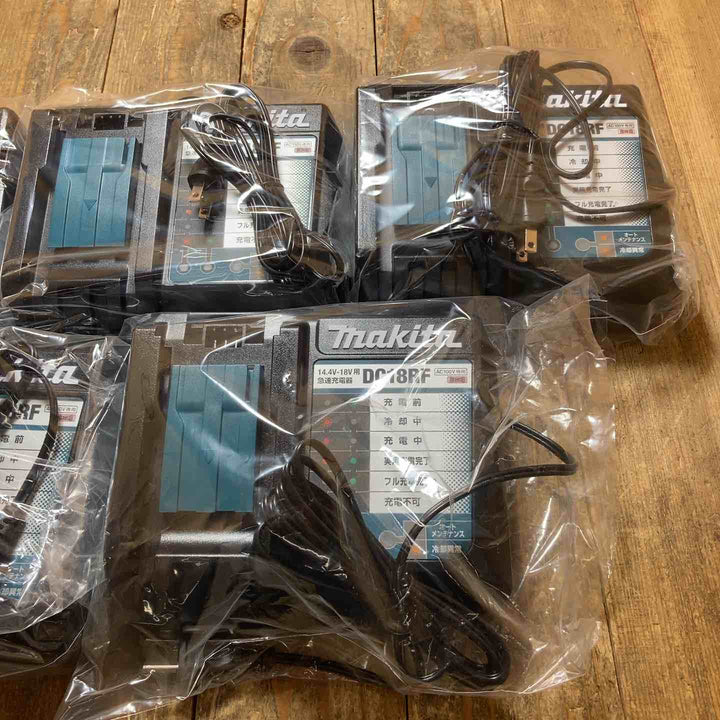 マキタ 急速充電器 DC18RF 5個セット 【所沢店】