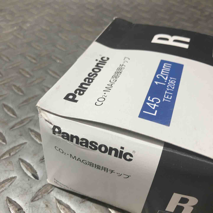 Panasonic パナソニック CO2・MAG溶接用チップ L45 1.2mm TET12061 R 100個入り【草加店】