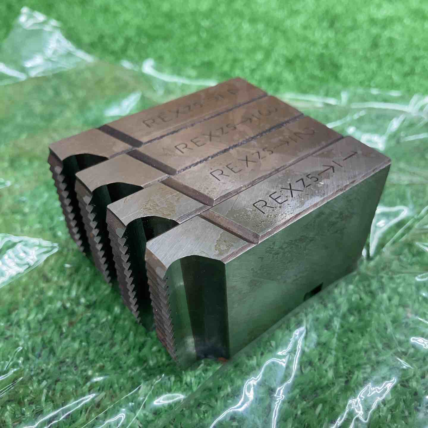 未使用品】 レッキス/REX 自動切上ダイヘッド対応チェーザ 水道管