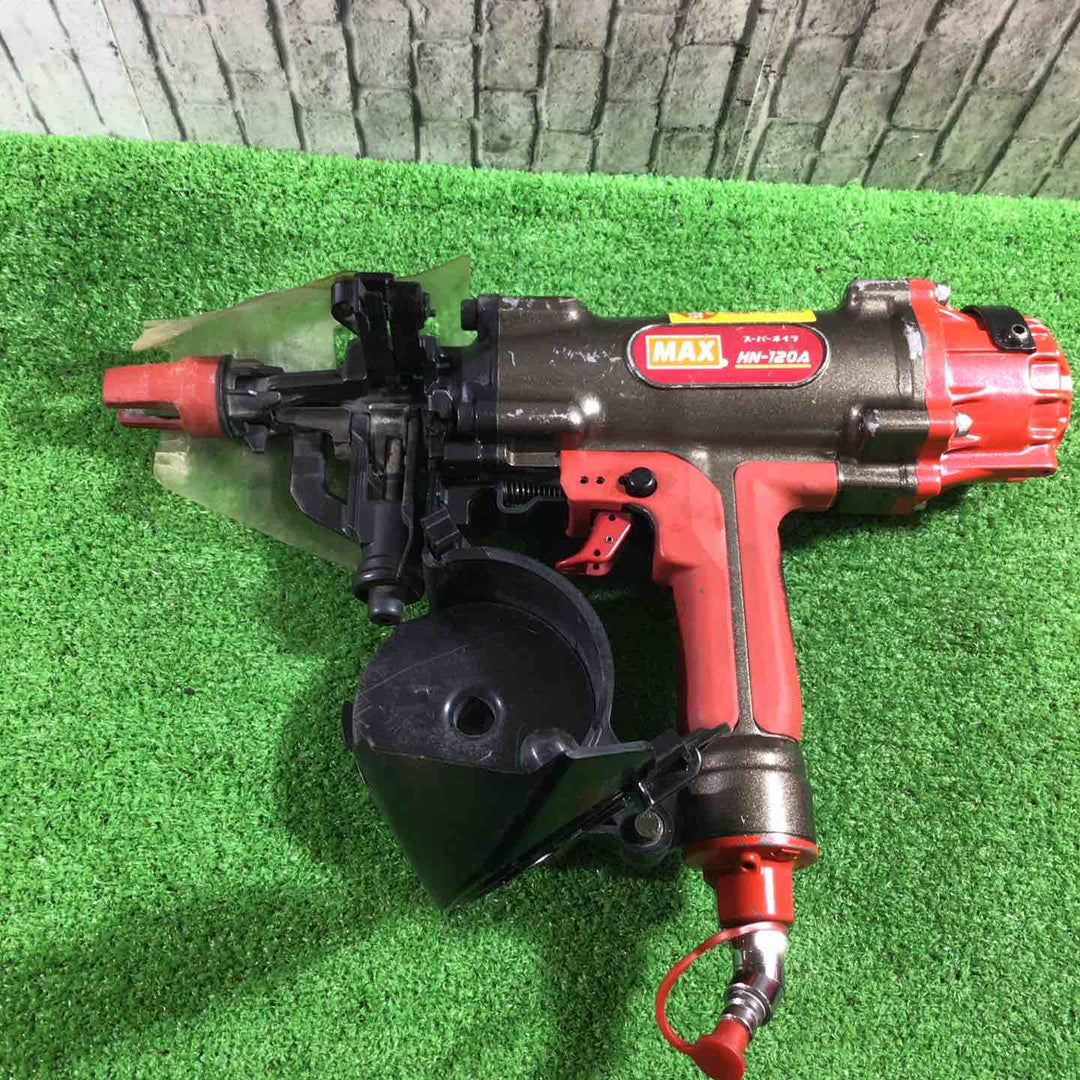 ◇マックス(MAX) 高圧コンクリート用エア釘打ち機 HN-120A【川口店】
