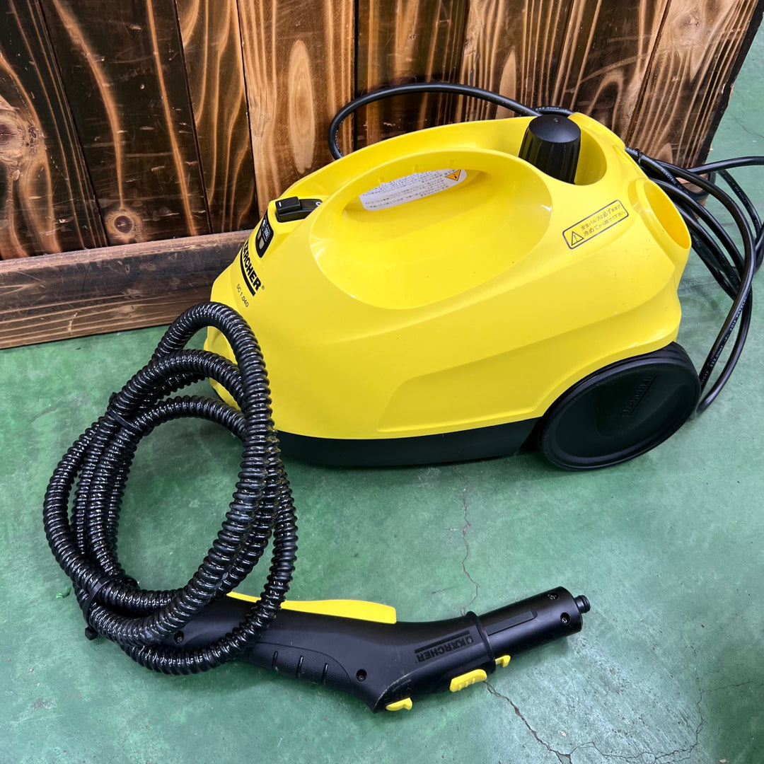 KARCHER (ケルヒャー) スチームクリーナー イエロー SC1.040 クロスセット付き【桶川店】