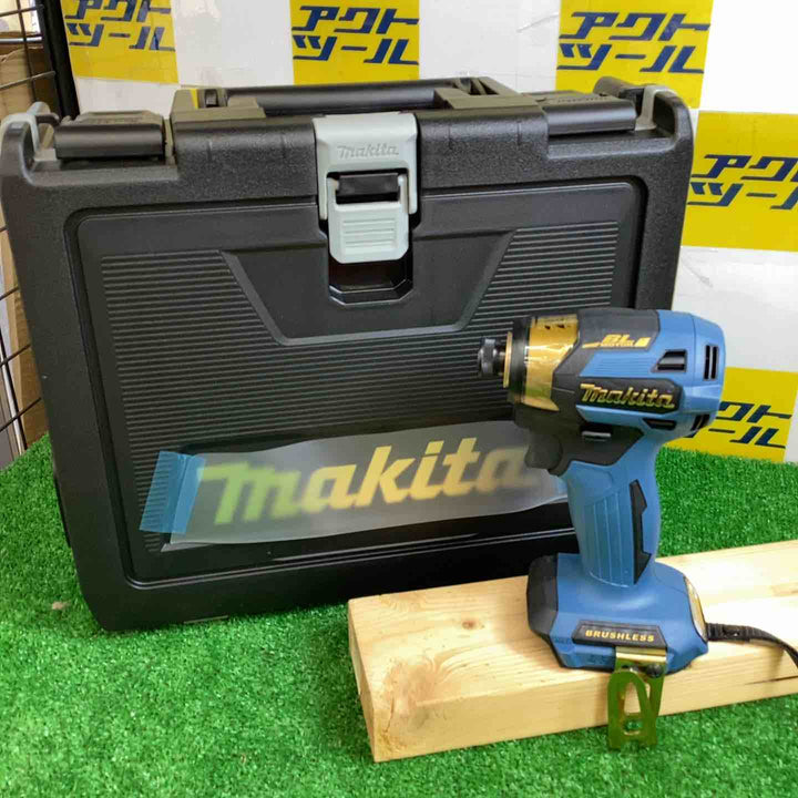 ◇マキタ(makita) コードレスインパクトドライバー TD173DZPB LXT20周年記念限定カラー プレミアムブルー 本体のみ【越谷店】