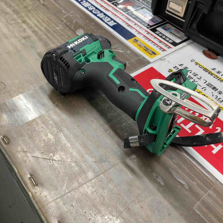 ★ハイコーキ(HIKOKI ※旧:日立工機) コードレスインパクトドライバ アグレッシブグリーン WH36DD(2XHLSZ)【戸田店】