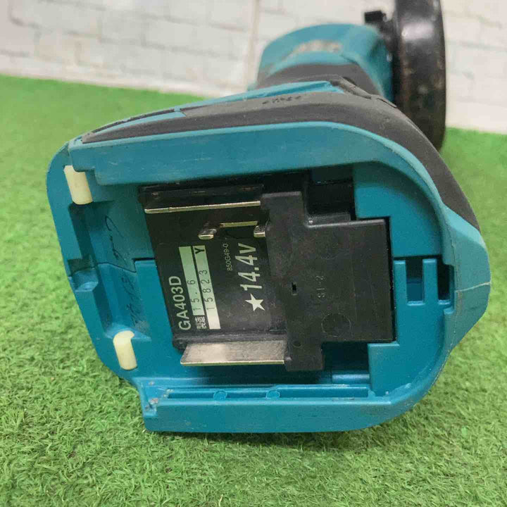 ☆マキタ(makita) 100mmコードレスディスクグラインダ GA403DZ【町田店】