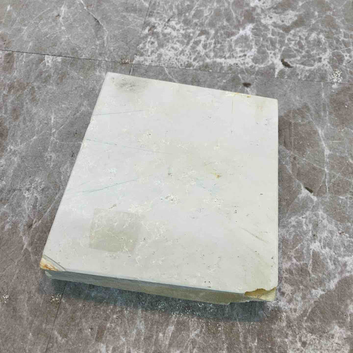 天然砥石　正本山奥殿白巣板 梅ケ畑砥石 中勝　115x100x23mm【八潮店】