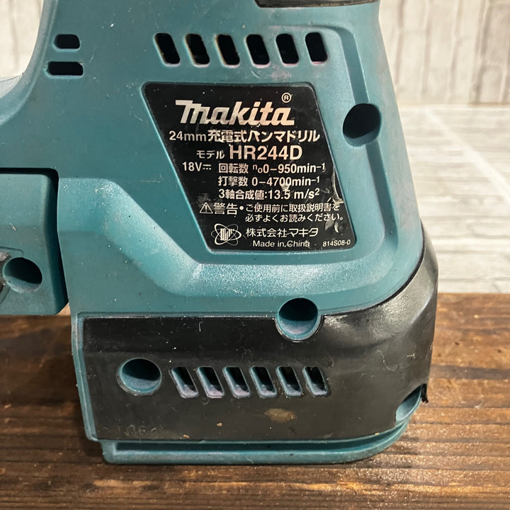 ☆マキタ(makita) コードレスハンマドリル HR244DZ【川口店】