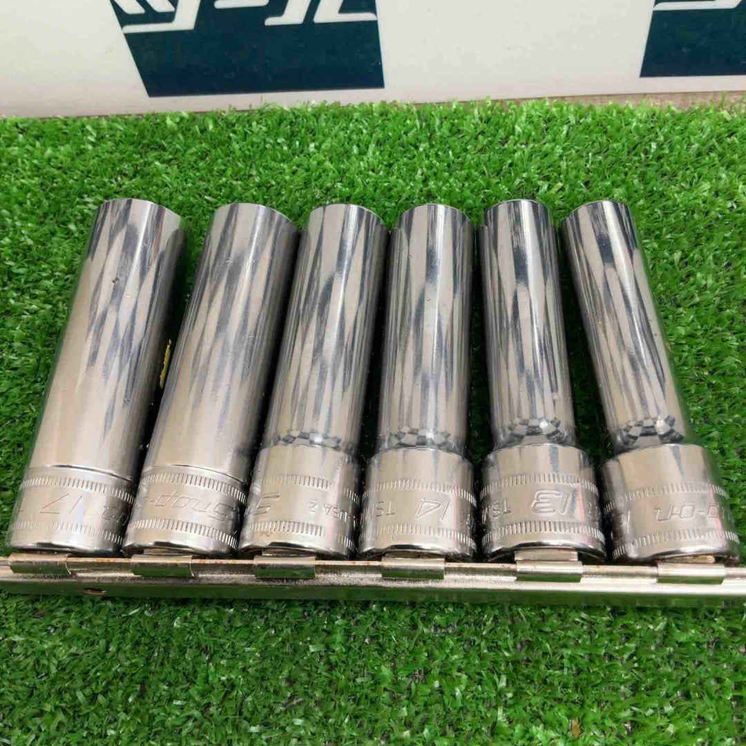 スナップオン(Snap-on)  1/2ディープソケット TSM12A 13A 14A 15A 16 17 6本セット【草加店】