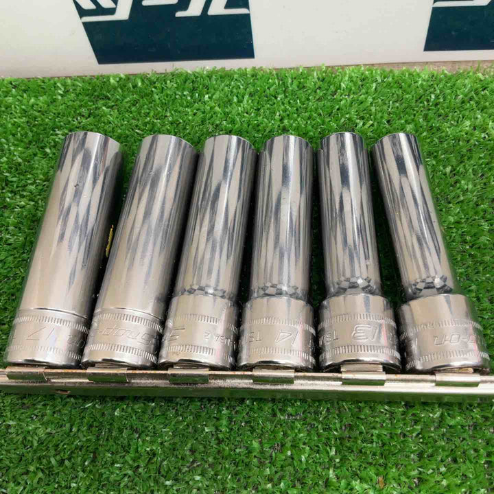 スナップオン(Snap-on)  1/2ディープソケット TSM12A 13A 14A 15A 16 17 6本セット【草加店】