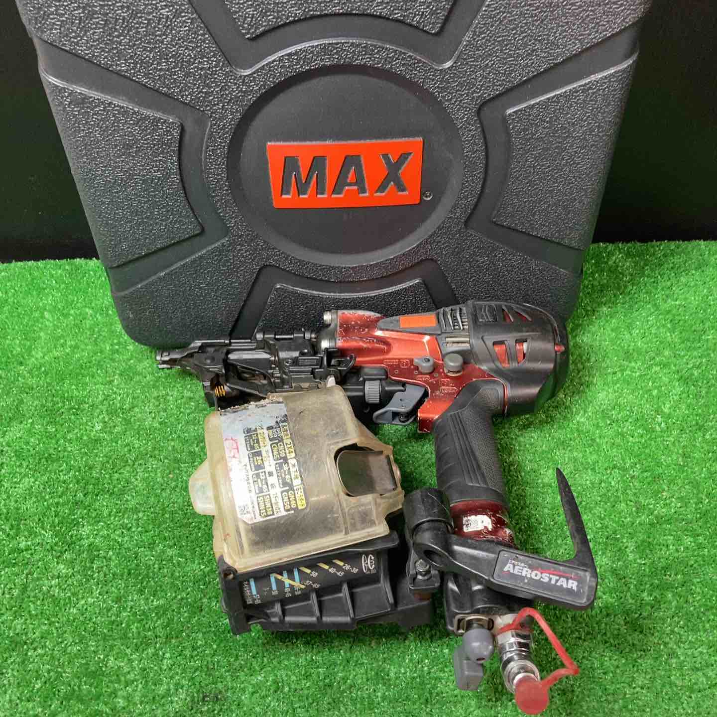 ☆マックス(MAX) 高圧エア釘打ち機 HN-65N4(D)-R【岩槻店】 – アクト