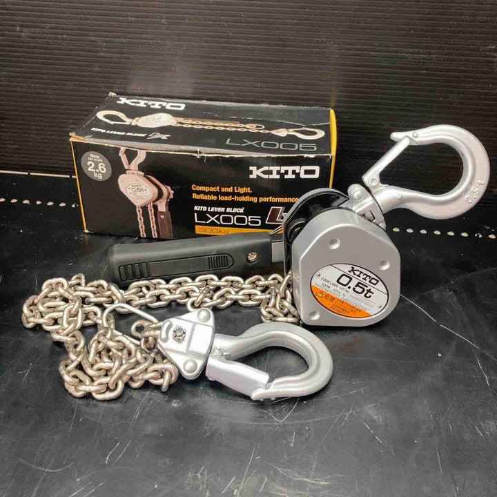 ★KITO(キトー) レバーブロック LX005 (LX1B)【川越店】