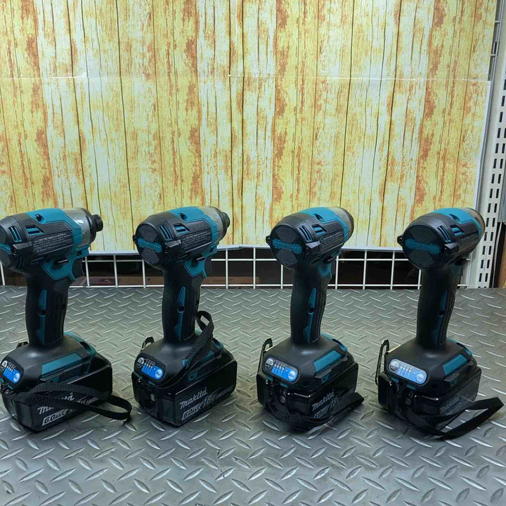 makita マキタ インパクトドライバー TD173DRGX ４台セット