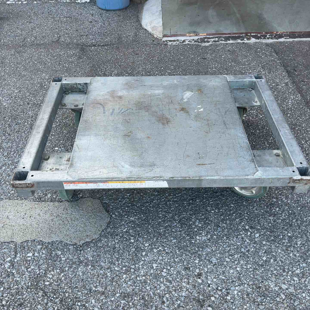 店頭受取り限定】メーカー不明 アルミ台車 耐荷重1000kg【草加店
