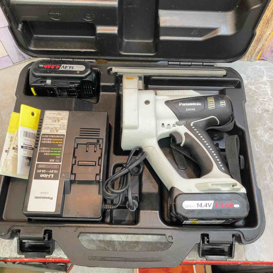 【中古品】★パナソニック Panasonic 14.4V コードレス全ネジカッター EZ4540LS2S-B 替刃付【八潮店】
