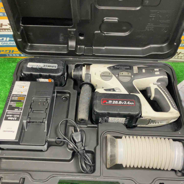 ★パナソニック(Panasonic) コードレスハンマドリル EZ7880LZ2S-B【草加店】