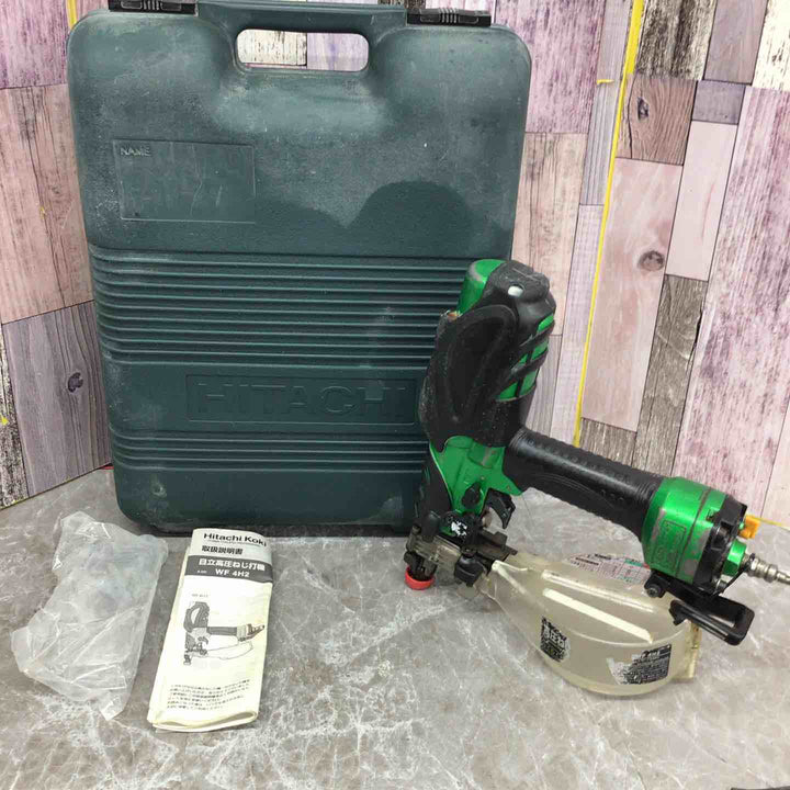 ★ハイコーキ(HIKOKI ※旧:日立工機) 高圧エアネジ打ち機 WF4H2(L)【八潮店】