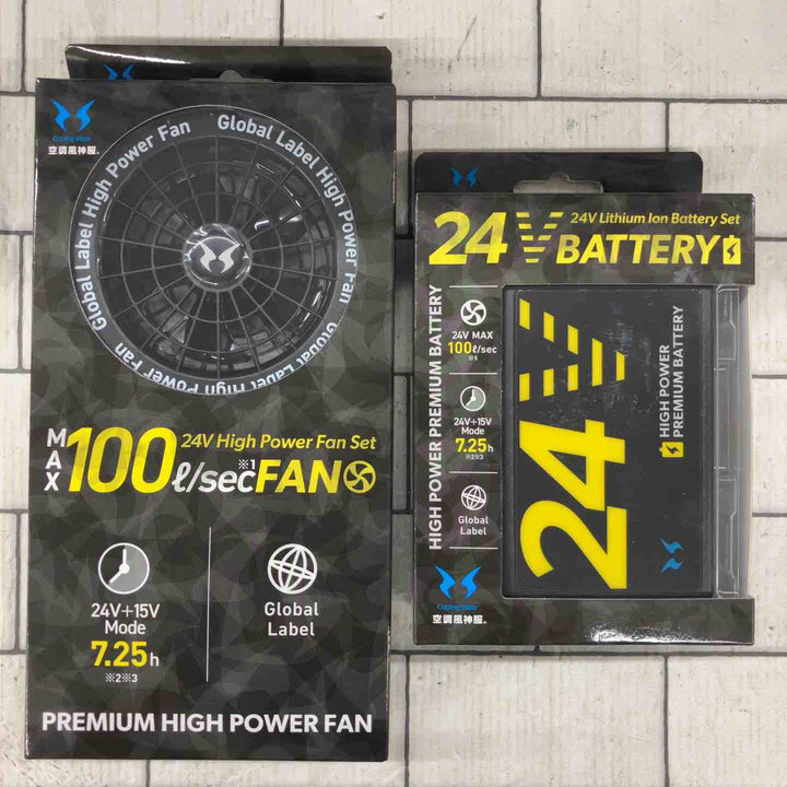 サンエス　ファンRD9530H+バッテリーRD9580Gセット【所沢店】