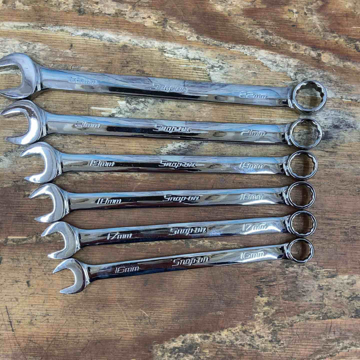 スナップオン(Snap-on) コンビネーションレンチセット 6点 OEXM220B/210/190/180/170/160【柏店】