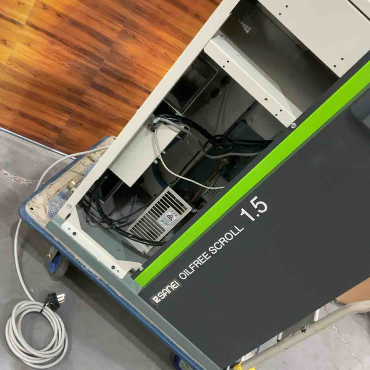 【店頭受取り限定】日立産機 / 三栄技研システム オイルフリースクロールベビコン SRL-1.5MB5 【川口店】