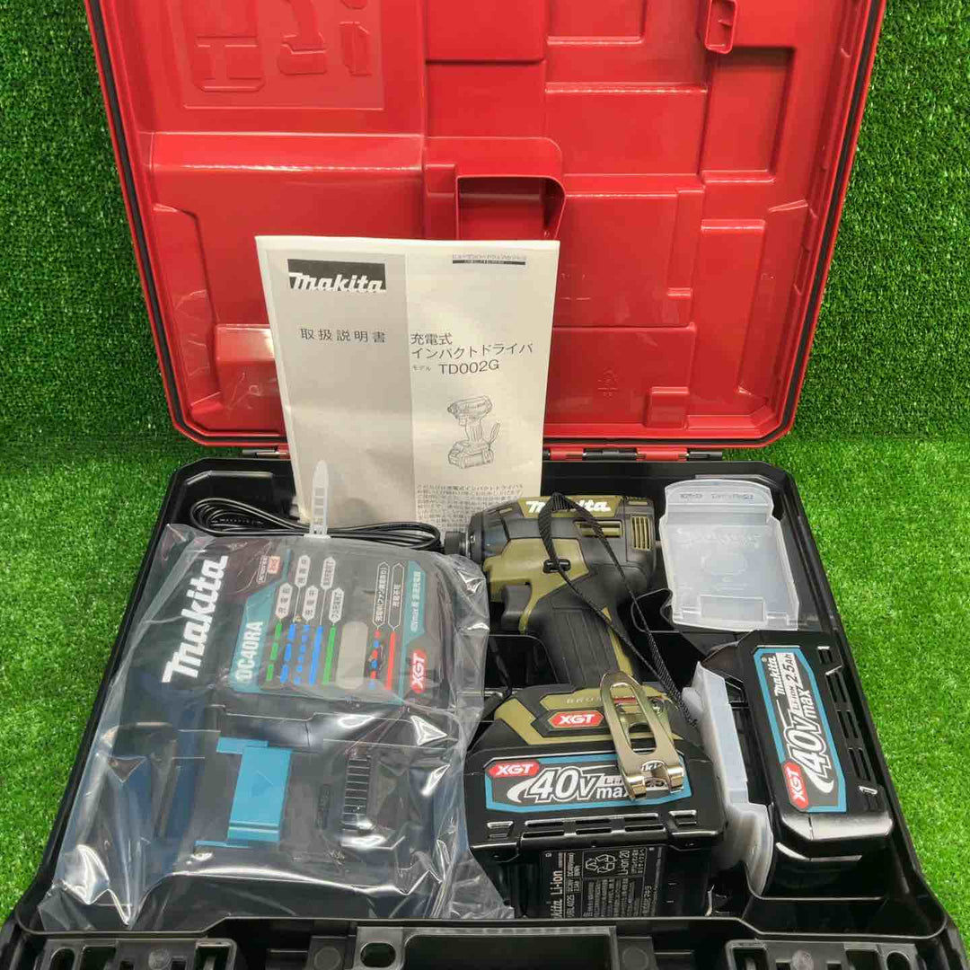 【未使用品】 マキタ(makita) コードレスインパクトドライバー TD002GRDXO 【藤沢店】