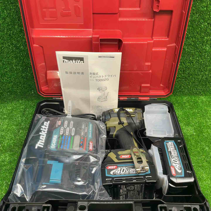 【未使用品】 マキタ(makita) コードレスインパクトドライバー TD002GRDXO 【藤沢店】